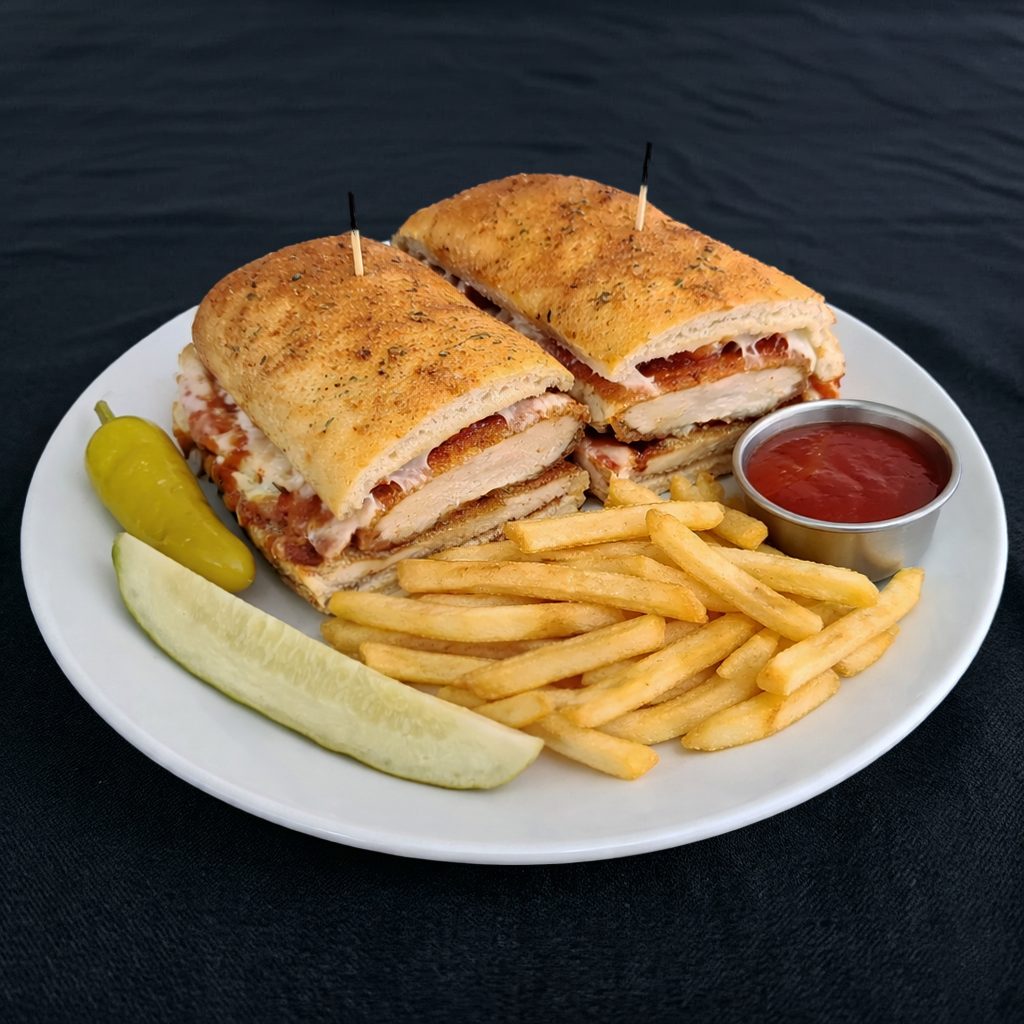 Parmesan Sandwich.